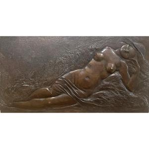 Bronze Bas-relief, Frederic Mares (1893-1991)