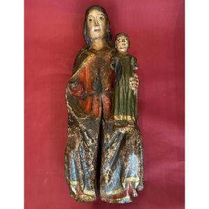 Virgin And Child French Catalonia Or Auvergne Late 13th Early 14th Centuries