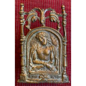 Kiss Of Peace Catalonia Early 16th Century