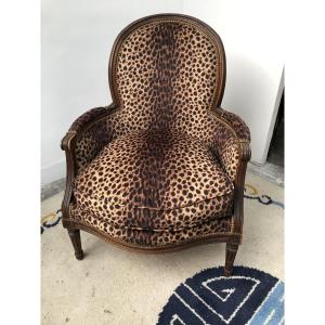 Large Bergere Gondola Louis XVI Period 18th Century 