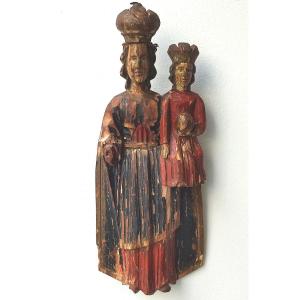 Vierge A l'Enfant. 17 ème Siècle