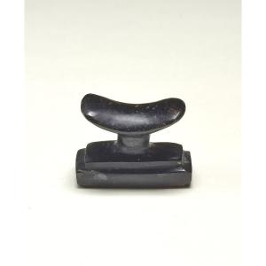 Stone Headrest. Late Egyptian Period.