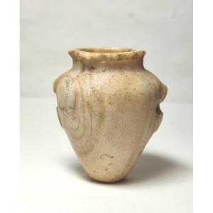 Small Heart-shaped Vase. Ancient Egyptian Empire