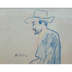 Auguste Chabaud. Portrait Of A Colleague. 