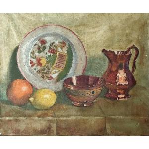 Still Life With Bowl. Circa 1910