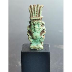 God Bes, Amulet From Late Period Egypt
