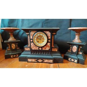19th Century Marbled Mantelpiece