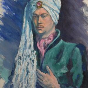 Portrait Of A Hindu Prince (detail)