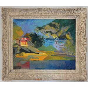 "landscape With A Lake." Fauvism.