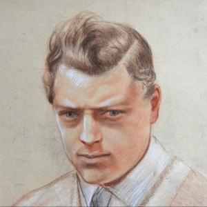 Portrait Of A Man Circa 1940 (detail)