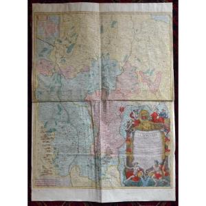 Large Old Map: Lyonnais – Burgundy – Beaujolais.