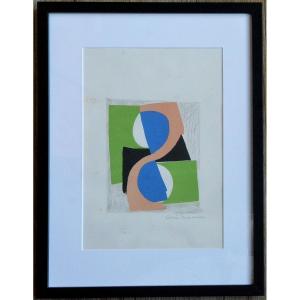 “composition 1968” Sonia Delaunay (1885 – 1979)