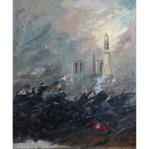 "the Liberation, 1944" By André Bergère.