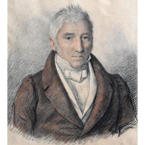 Portrait Of A Man Around 1830. (drawing)