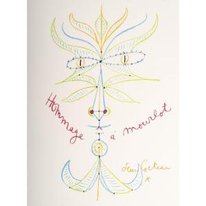 Lithograph By Jean Cocteau