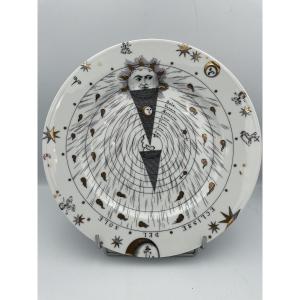 Astronomici Plate By Fornasetti Milano