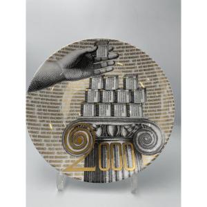Plate From The Calendario Series By Fornasetti Milano