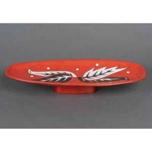 Ceramic Bowl By Jean Picart-ledoux And Saint Vicens, Circa 1960