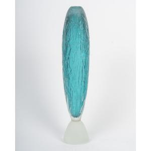 Scavo Sommerso Vase By Cenedese In Murano