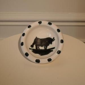 Bull Ashtray By Pablo Picasso Madoura