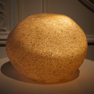 Lamp Made Of Resin And Cazenave Stone Powder