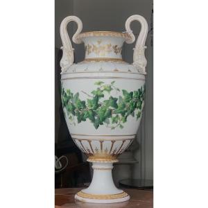 Large Ivy Vase, After Hetsch,, 1836 ,royal Copenhagen Porcelain 