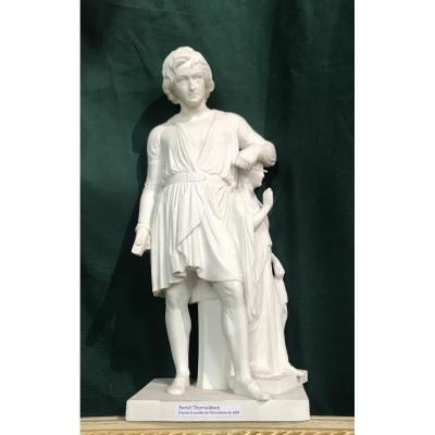 Thorvaldsen Sculptor Figurine Biscuit