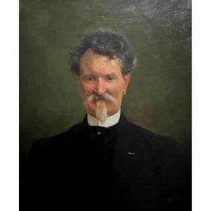 Presumed Self-portrait Of The Artist By Alfred Guillou 