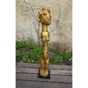 Royal Baoulé Statue Of Ivory Coast