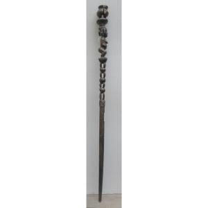 Yoruba Scepter Cane From Nigeria