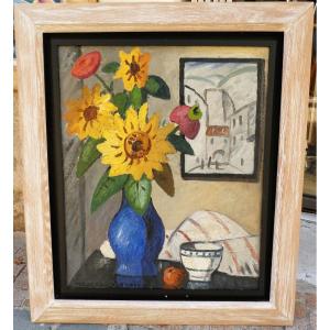 The Bouquet By Louis Mathieu Verdilan 1875-1928