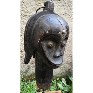 Fang Reliquary Head From Gabon