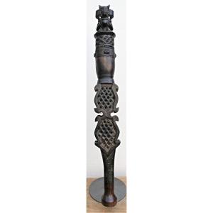 Tshowke Snuffbox Scepter, From Angola, Drc