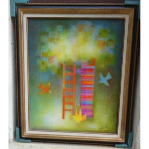 "the Tree Of Life" By Jacky Catoni 1939-1987