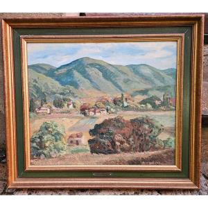 Lourmarin - Luberon 1928 By Pierre Girieud 1876-1948