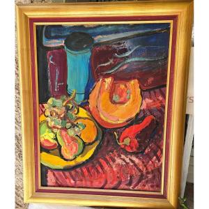Vegetables And Fruits By Pierre Ambrogiani 1907-1985