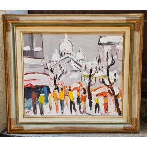 Montmartre By Jean Louis Dubuc Born In 1946