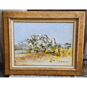 Surroundings Of Les Baux De Provence By Michel Jouenne 1933-2021
