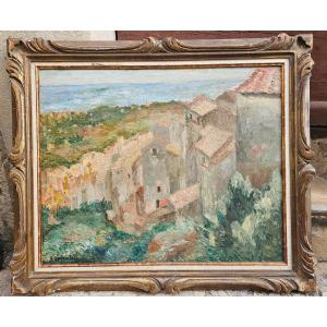 Landscape By Henry Zvi Lewensztadt 1893-1962