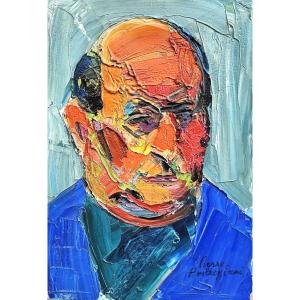 Self-portrait By Pierre Ambrogiani 1907-1985