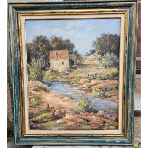 The Provençal Mas By Félix Tisot 1909-1979