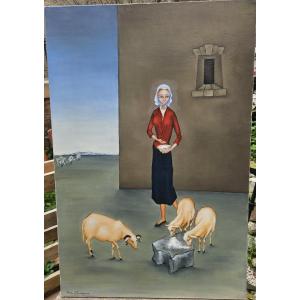The Shepherdess By Avon Campana