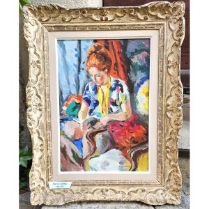 Portrait Of Janet By Pierre Cornu 1895-1996