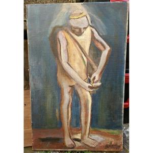 Oriental Water Merchant By Laszlo Barta 1902-1961