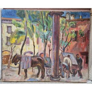 The Move By Laszlo Barta 1902-1961