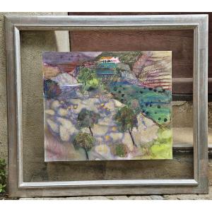 Landscape By Alfred Rozelaar Green 1917-2013