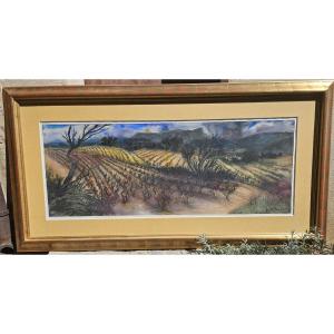 The Vines In Provence By Jean Claude Imbert 1919-1993