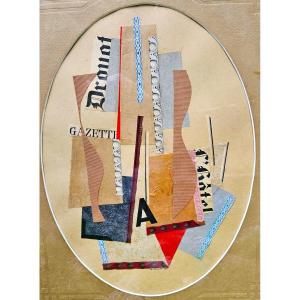 Collage From 1916 By Albert Huyot