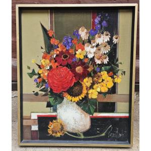 Wildflowers By Robert Vernet Bonfort 1934-2017