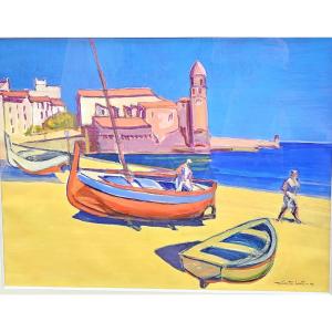 Collioure By Marcel Corticchiato 1931-2012